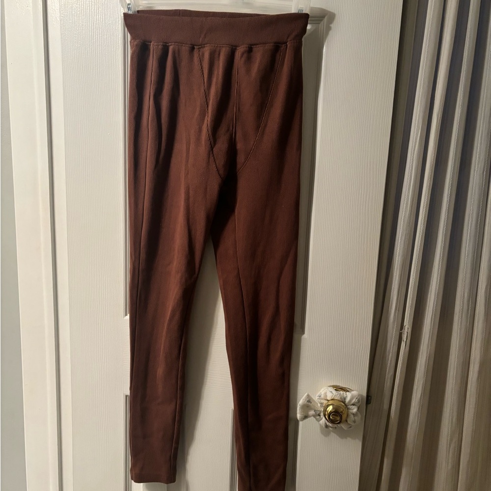 Missguided Brown Shapewear Leggings